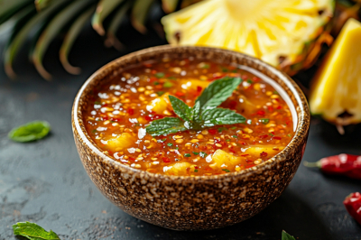 Спайси-соус из ананаса: готовлю ленивую экзотическую заправку к мясу &mdash; а вы и дальше заливайте кетчупом