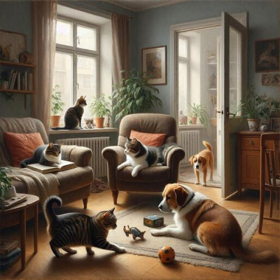 В России хотят законодательно ограничить число домашних животных в квартирах