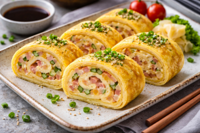 Об обычном омлете не вспоминаю! Делаю эту вкусняшку по-японски &mdash; получается интереснее и вкуснее