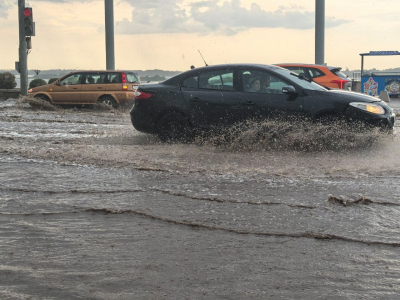 В Дагестане из-за ливней рухнул дом