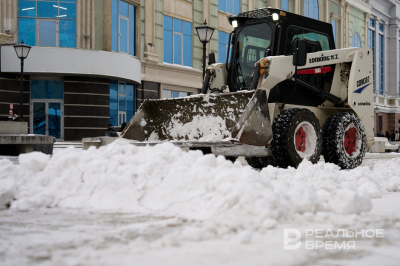 В Казани за прошедшие сутки 4,8 тыс. тонн снега вывезли на снегоплавильные пункты