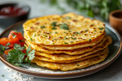 Быстрые постные лепешки за 20 минут: простой рецепт