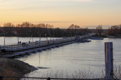 В Рязанской области за сутки резко поднялся уровень воды в Оке и других реках
