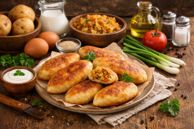 Пирожки с капустой на картофельном тесте: попробуйте и обычные уже не захотите