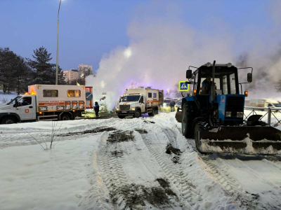 В &laquo;Татэнерго&raquo; сообщили подробности аварии на теплосетях в Казани