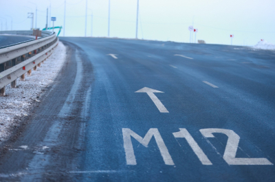 На М-12 в Татарстане починили ограждения, чтобы авто не врезались в животных