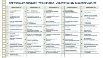Только два экзамена: в какие колледжи смогут поступить девятиклассники Татарстана