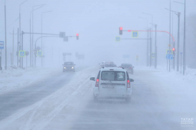 Татарстанцев вновь предупредили о возможных ограничениях на дорогах из‑за непогоды